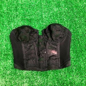 Black Lace Corset